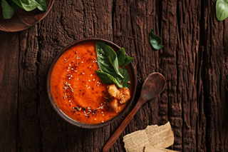 Recette: soupe de tomates fumées au barbecue