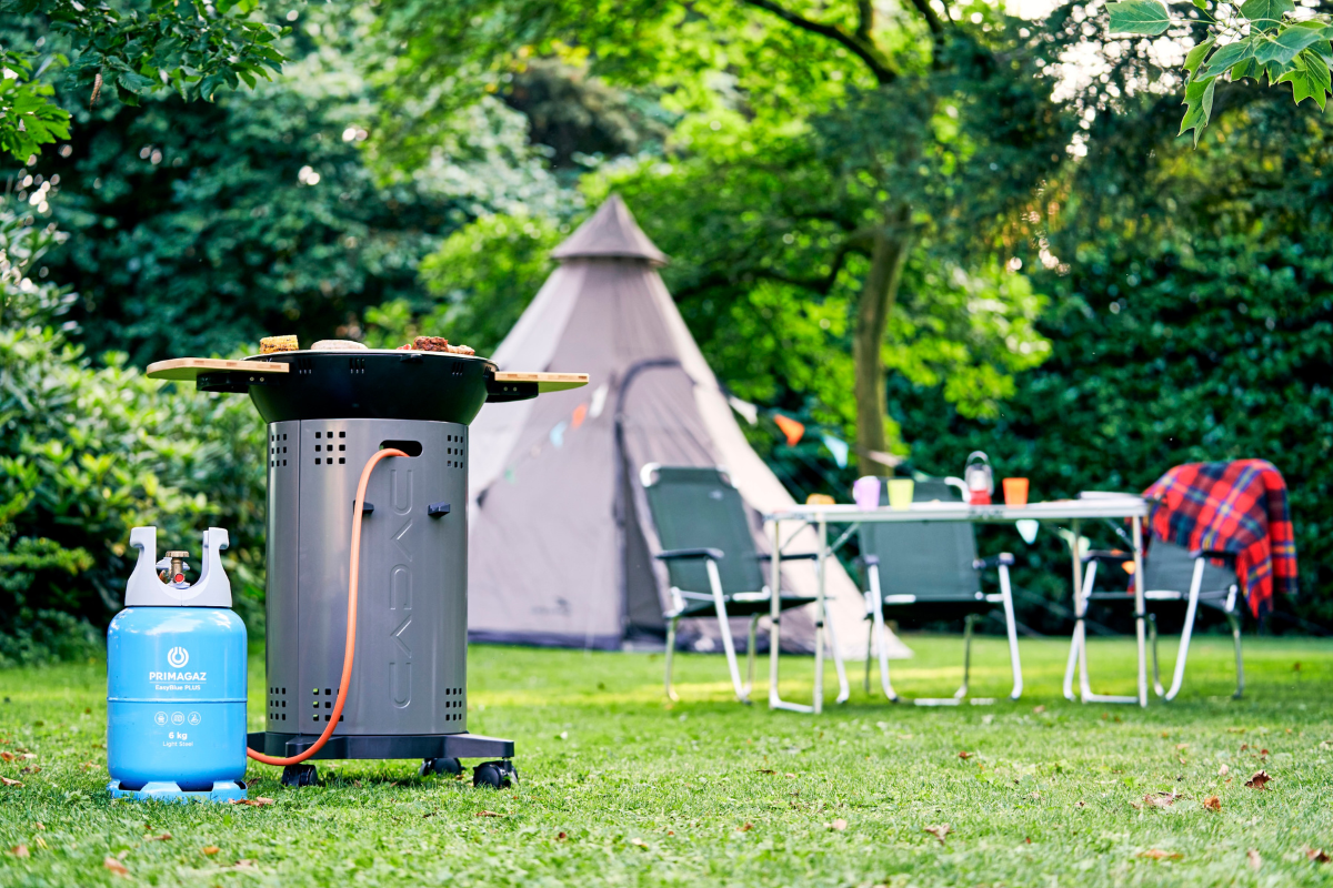 Bouteilles de gaz EasyBlue pour le camping ou faire du barbecue